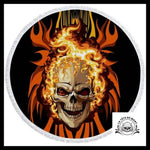 Serviette Crâne Enflammé
