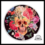 Serviette Crâne Fleuri