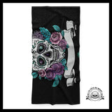 Serviette Crâne Mexicain Calavera