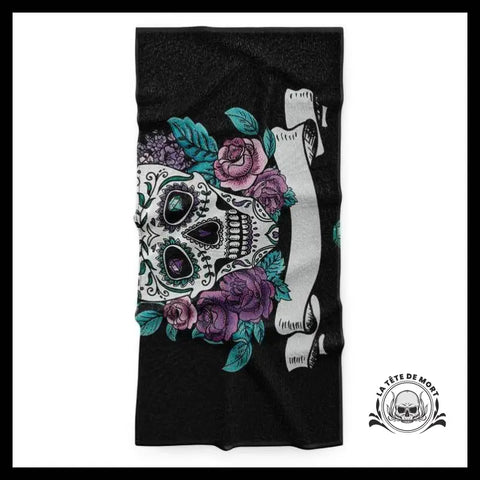 Serviette Crâne Mexicain Calavera