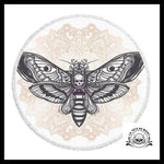 Serviette Crâne Papillon