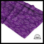 Serviette Crâne Violet