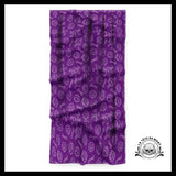 Serviette Crâne Violet