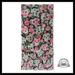 Serviette de Plage Crâne Mexicain