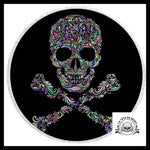 Serviette de Plage Ronde Tête Mort