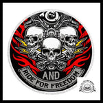 Serviette de Plage Tête Mort Biker