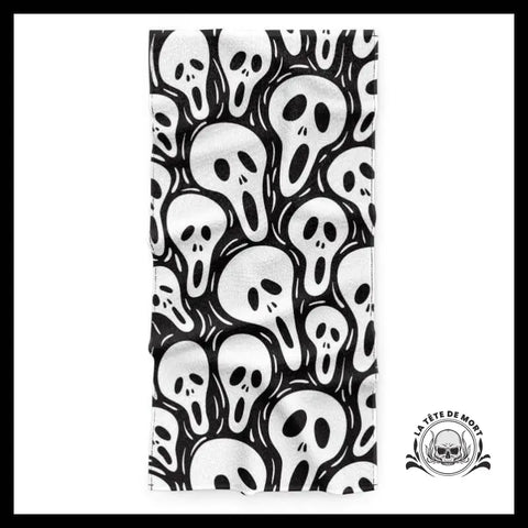 Serviette de Plage Tête Mort Scream