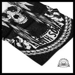 Serviette Tête de Mort Dark