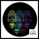 Serviette Tête de Mort Multicolore