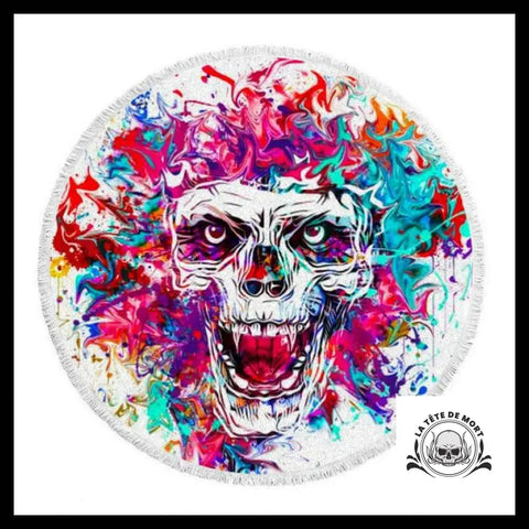 Serviette Tête de Mort Originale