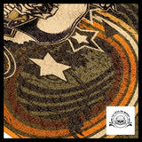 Serviette Tête de Mort Punk