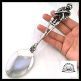 Set de Couverts Tête Mort en Acier Inoxydable