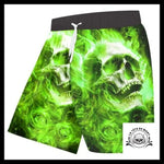 Short Crâne Vert