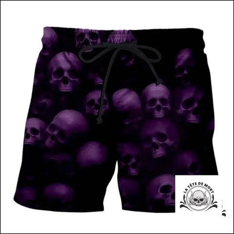 Short Crâne Violet