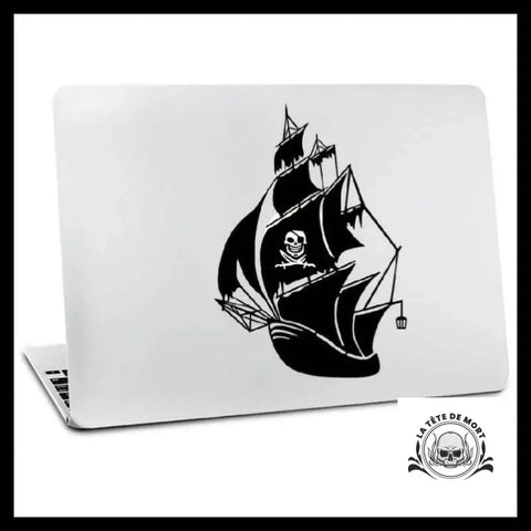Sticker Bateau Pirate