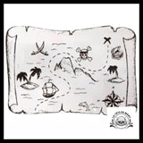 Sticker Carte de Pirate