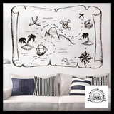 Sticker Carte de Pirate