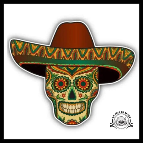 Sticker Chapeau Mexicain