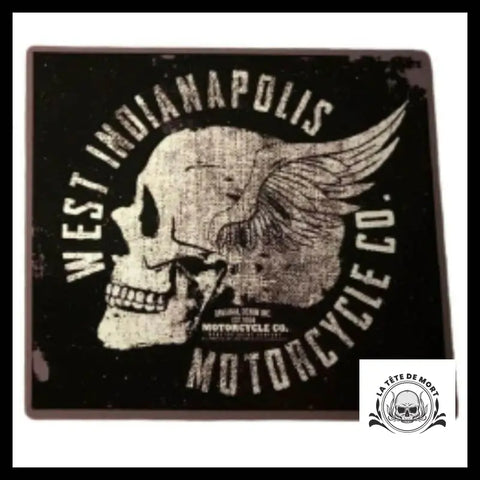 Sticker Crâne Biker