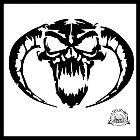 Sticker Crâne de Bouc