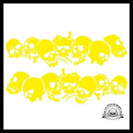 Sticker Crâne Fracturé