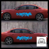 Sticker Crâne Fracturé