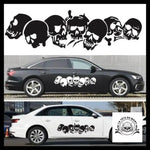 Sticker Crâne Fracturé