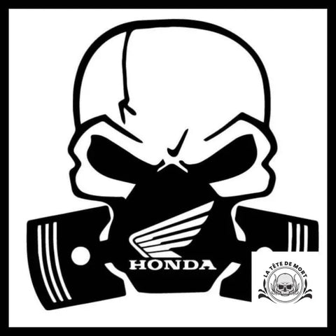 Sticker Crâne Masque à Gaz