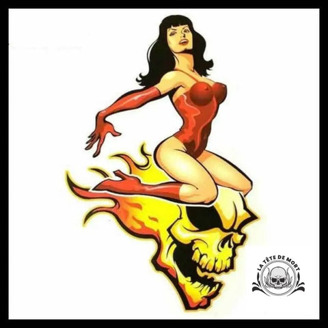 Sticker Danseuse Diabolique