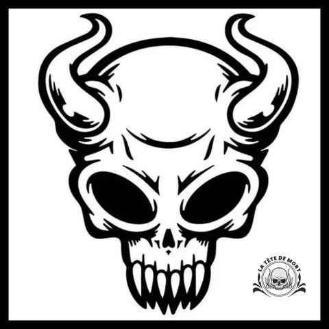 Sticker Diable Voiture
