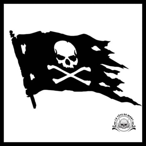 Sticker Drapeau Macabre