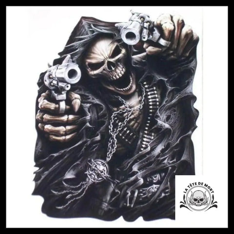 Sticker Faucheuse Mort