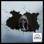 Sticker Faucheuse Noir et Blanc