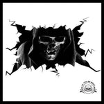 Sticker Faucheuse Noire