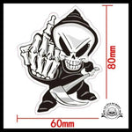 Sticker Faucheuse Skull