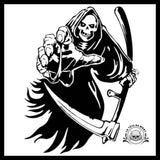 Sticker Faucheuse Viking