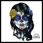 Sticker Fille Mexicaine