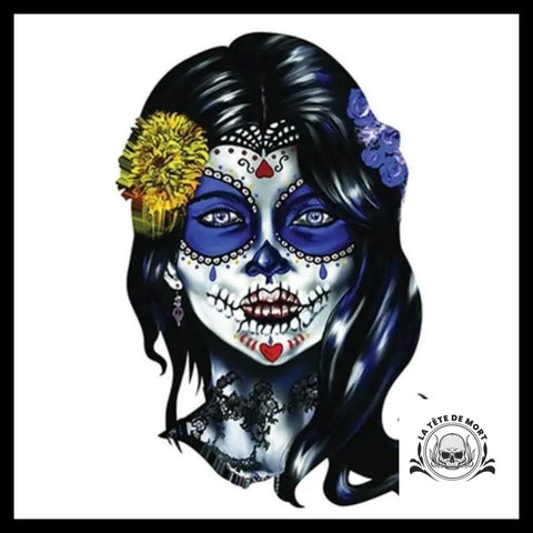 Sticker Fille Mexicaine