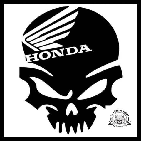 Sticker Honda Skull