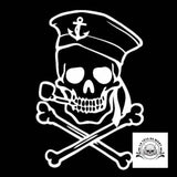 Sticker Pirate Tête de Mort