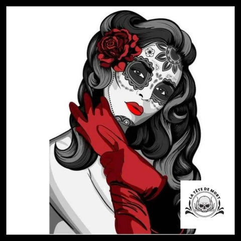 Sticker de la Santa Muerte