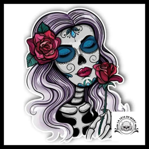 Sticker Santa Muerte
