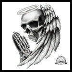 Sticker Skull Angel