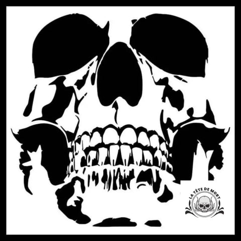 Sticker Skull Face