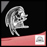 Sticker Skull Gothique
