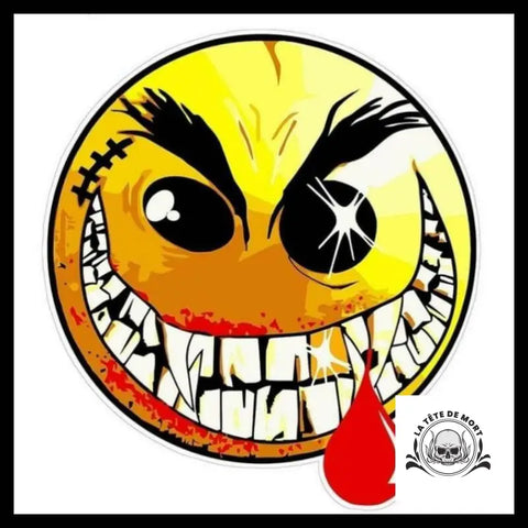 Sticker Smiley Face