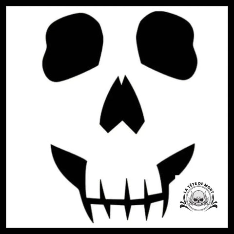 Sticker Sourire Sombre