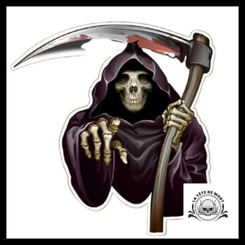 Sticker Squelette Noir