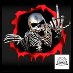 Sticker Squelette Rock
