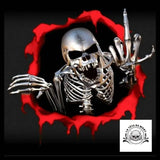 Sticker Squelette Rock